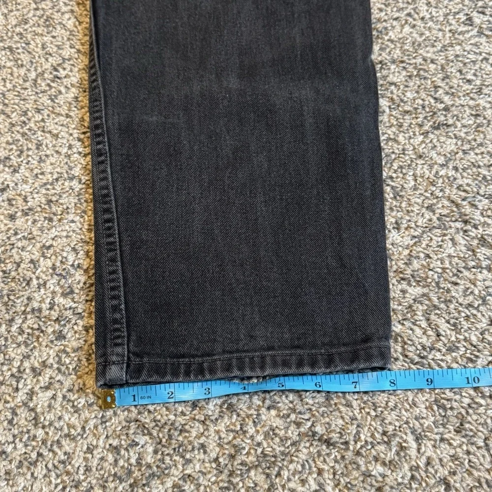 Levi's 550 Relaxed Fit Jeans Mens 38x30 Vintage Made in USA Black Baggy Y2K